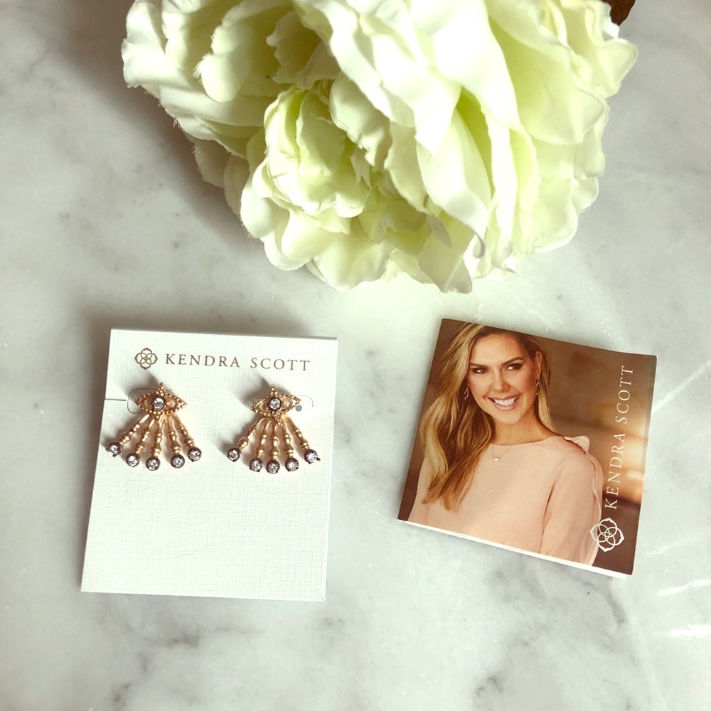 Kendra Scott Eye Earrings in Rose Gold